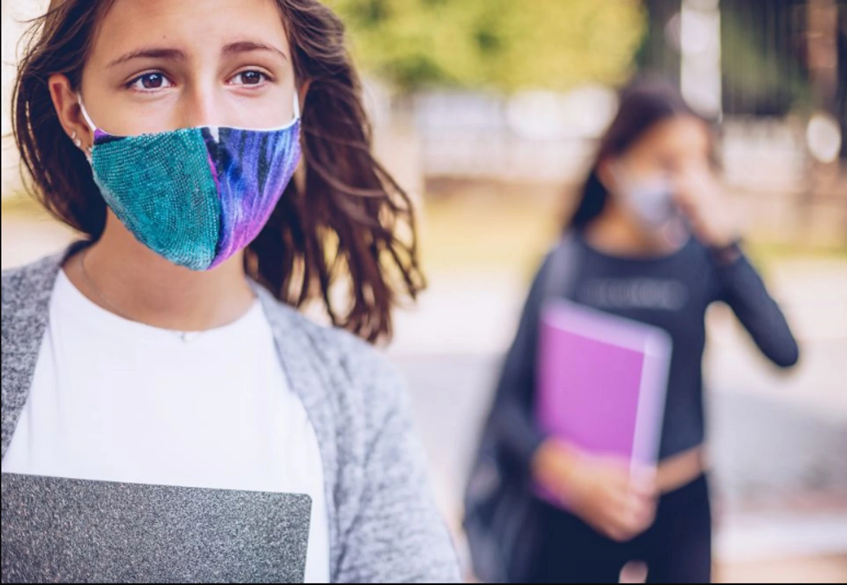 Falsches Asthma durch Masken-Tragen