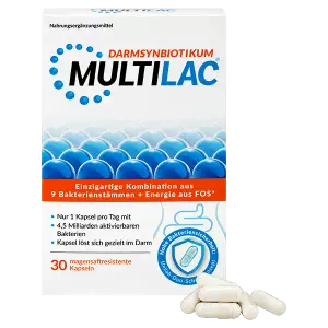 Packshot von MultiLac von Unilab - Probiotika.