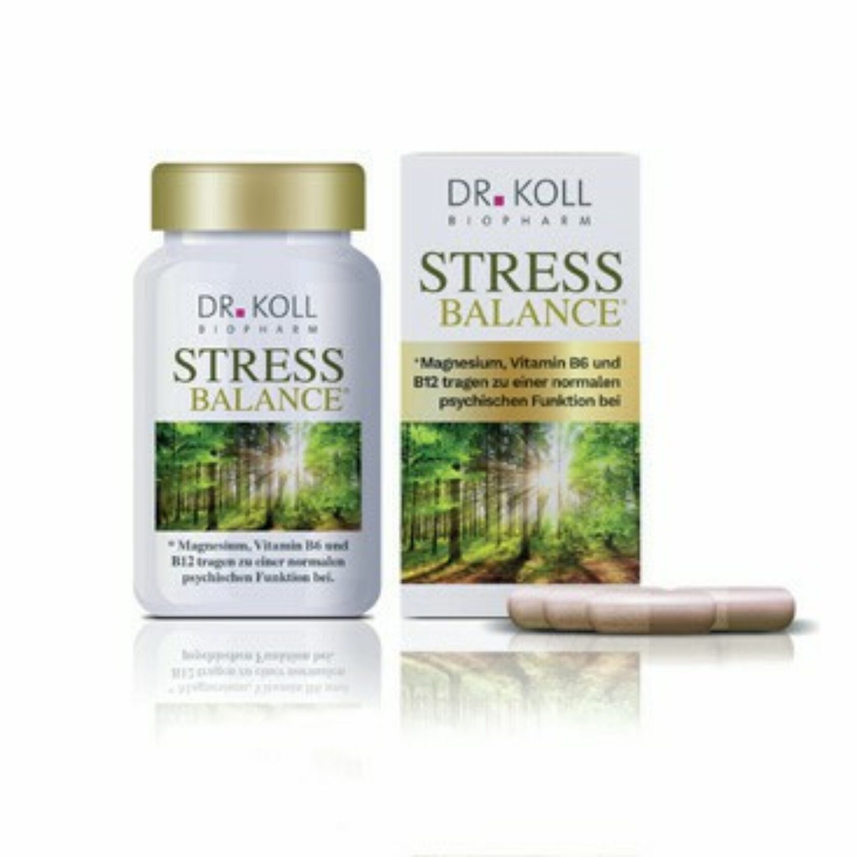 Produktpackung von Dr. Koll Stress Balance