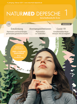 Titelseite Naturmed-Depesche 1/2021