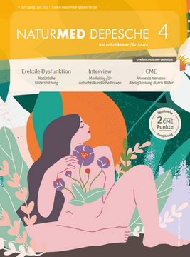 Titelseite Naturmed-Depesche 4/2021