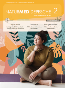 Titelseite Naturmed-Depesche 2/2021